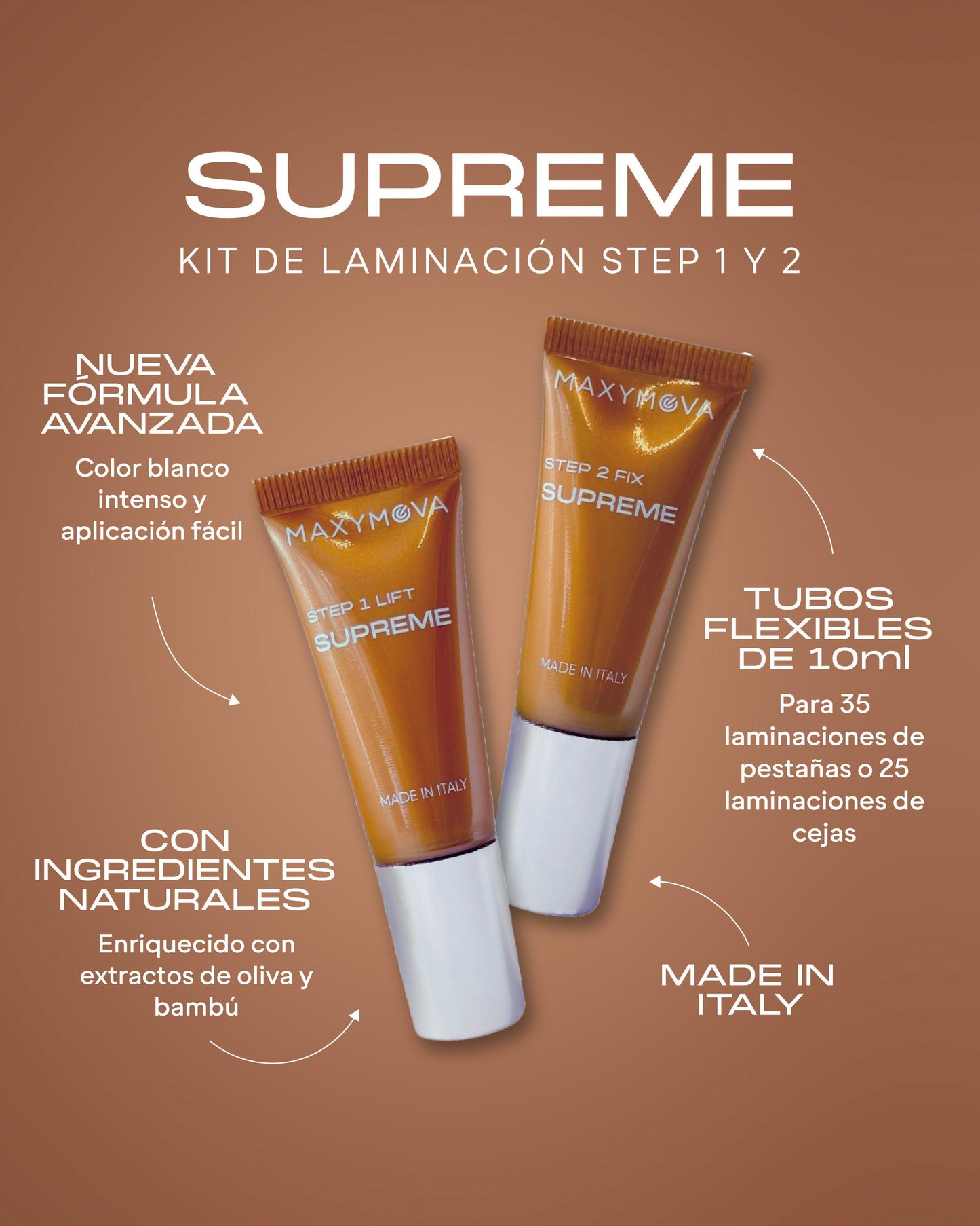 Tubos Kit Supreme Lash & Brow Lamination | Maxymova