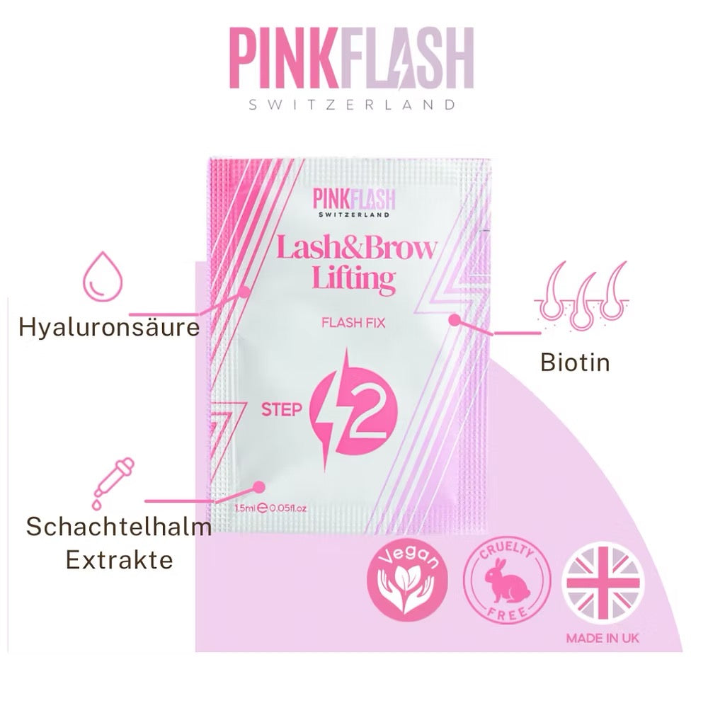 Lash & Brow Lifting Paso 2 - 5und | Pink Flash Switzerland