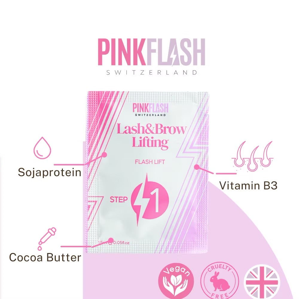 Lash & Brow Lifting Step 1 – 5und | Pink Flash Switzerland