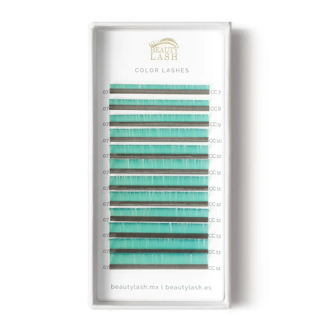 Color Lashes Turquoise | Beauty Lash
