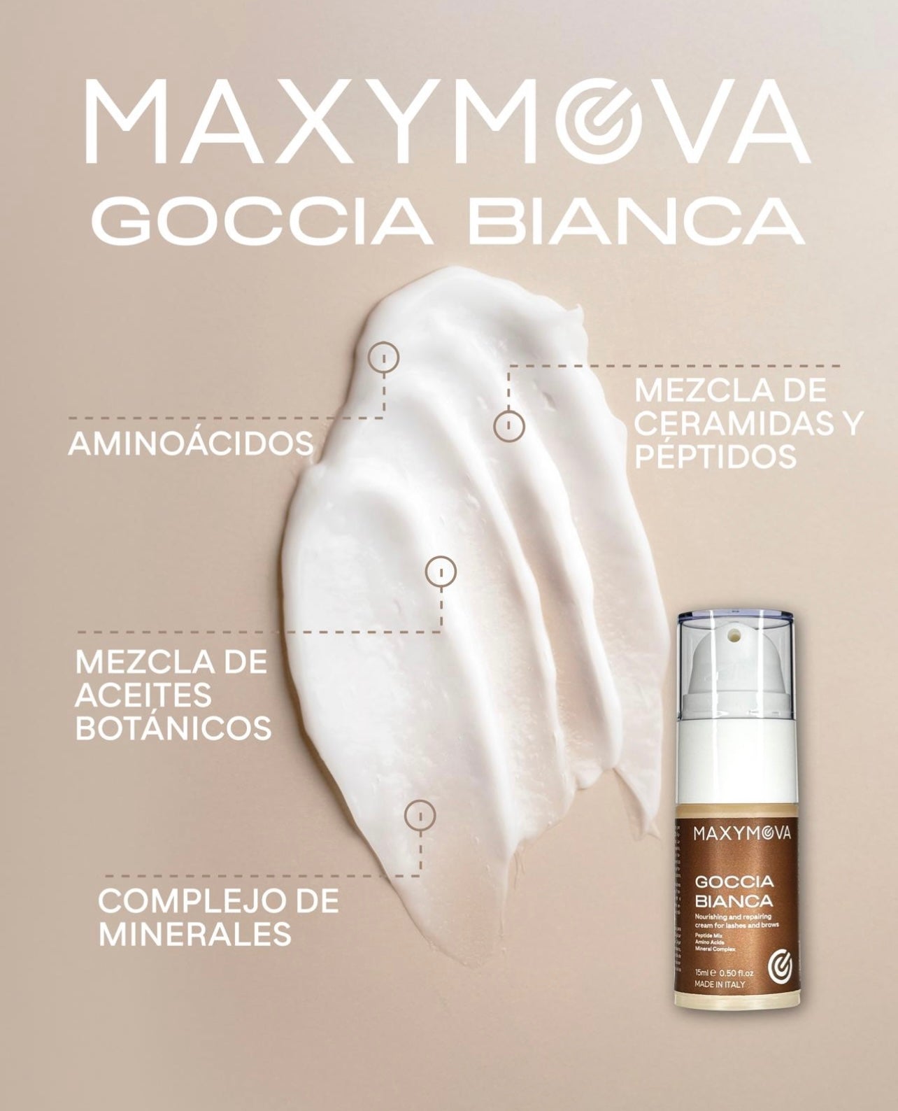 Goccia Bianca, crema nutritiva y reparadora | Maxymova
