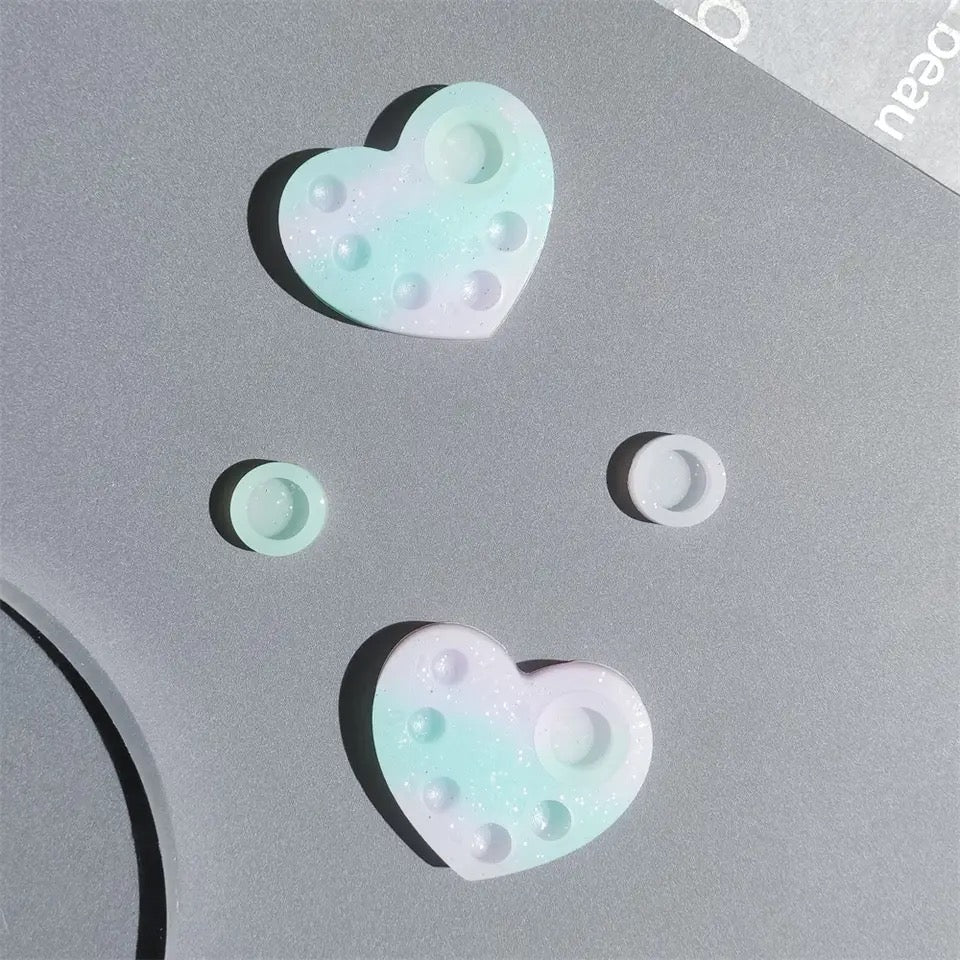 Mixing Palette | Mermaid Heart