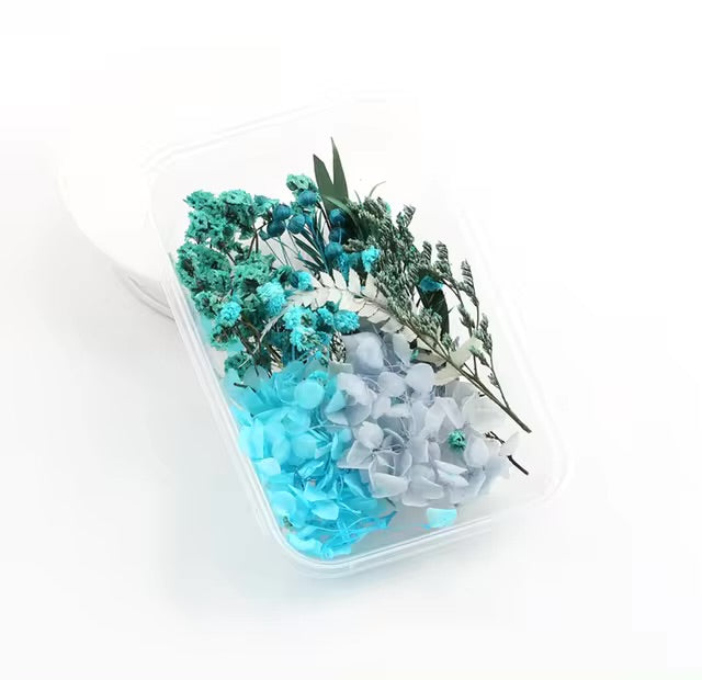 Caja de Plantas Artificiales Reales 🌼🌷🌹