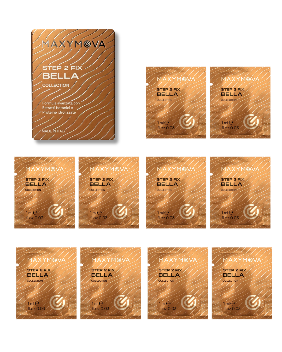 Kit Bella sachet paso 1 + paso 2 | Maxymova