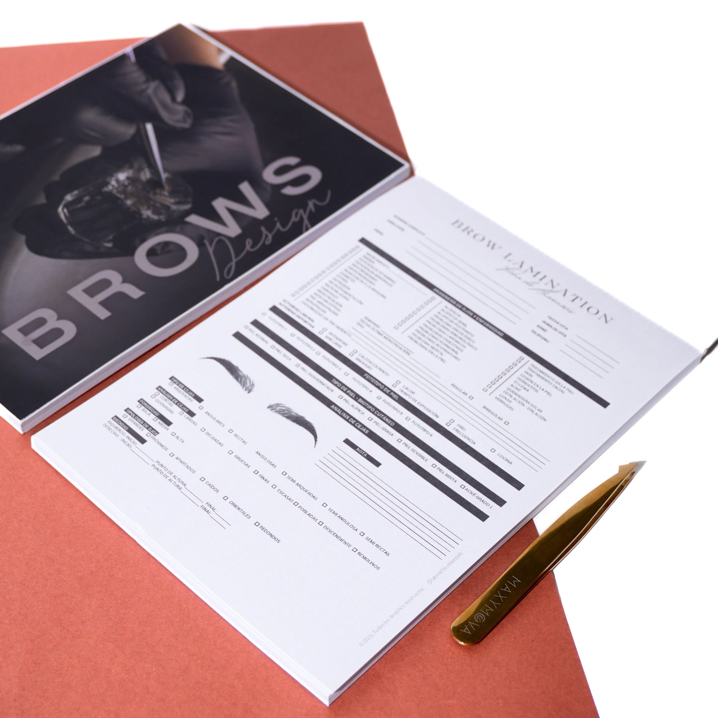 Fichas de anamnesis para Lash Artist