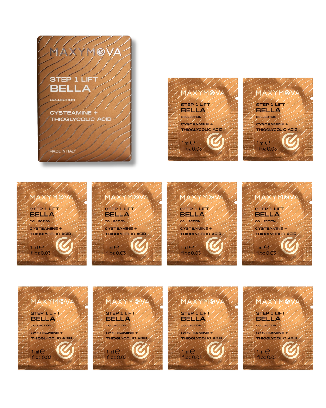 Kit Bella sachet paso 1 + paso 2 | Maxymova