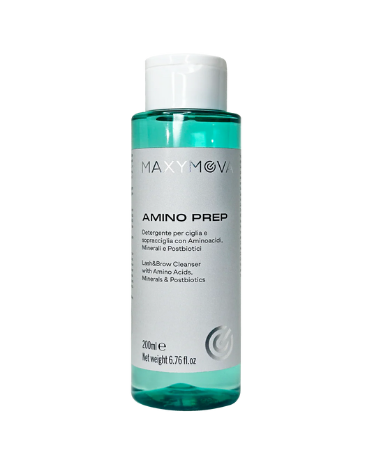 Amino Prep Loción de limpieza para pestañas y cejas | Maxymova