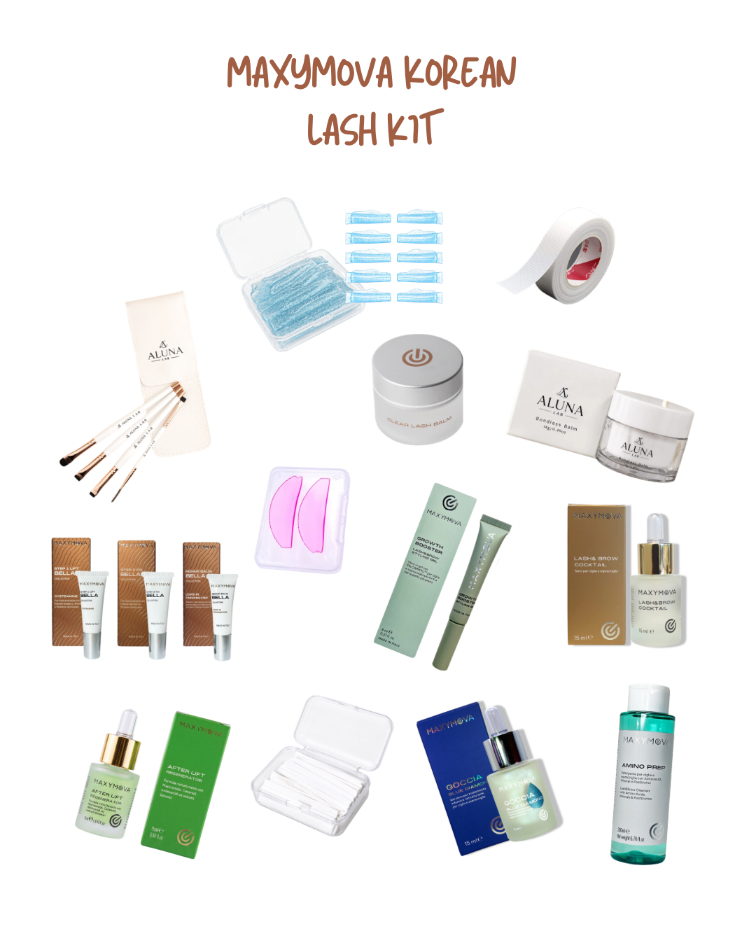 Maxymova korean Lash kit