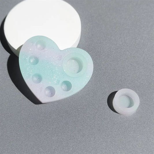 Mixing Palette | Mermaid Heart